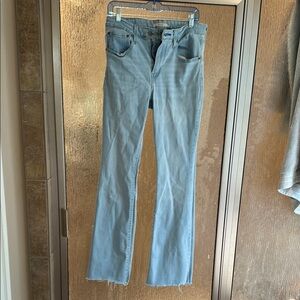 Levi's Light Blue Flare Jeans